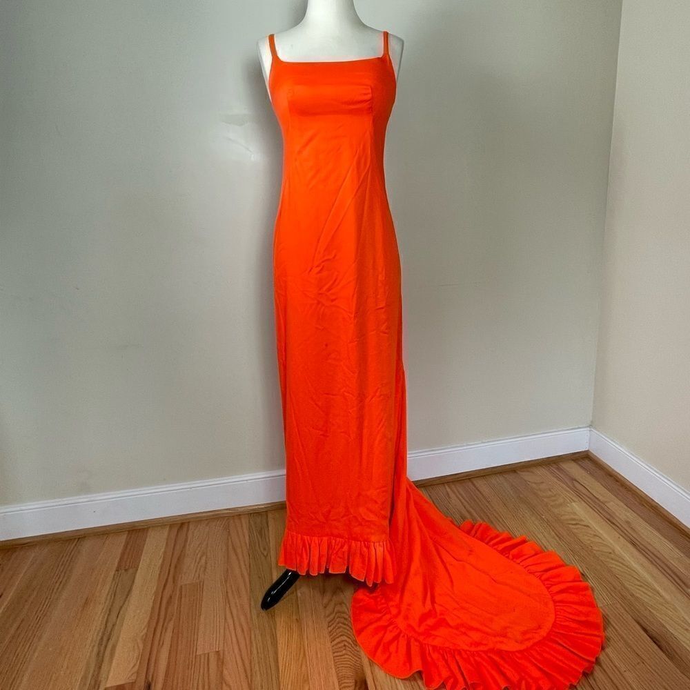 Handmade Vintage 60s Salsa Gown Dress